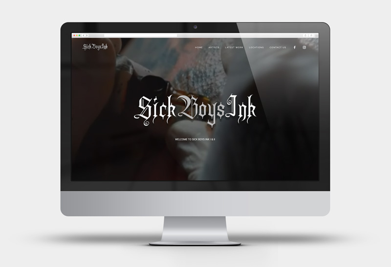 SickBoysInk.com Website